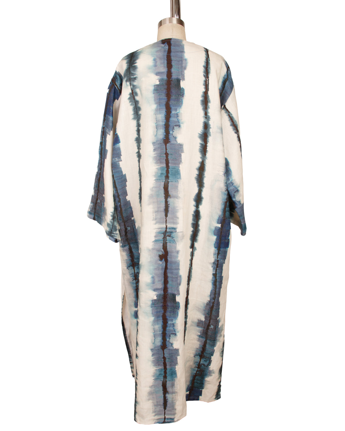 Handmade Tie Dye Striped Kaftan