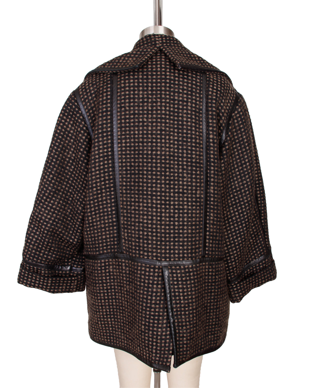 Charles Jourdan Leather Trim Coat*