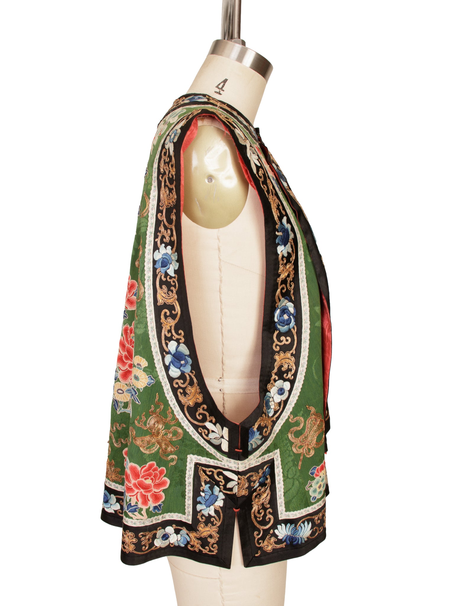 Antique Chinese Silk Embroidered Vest