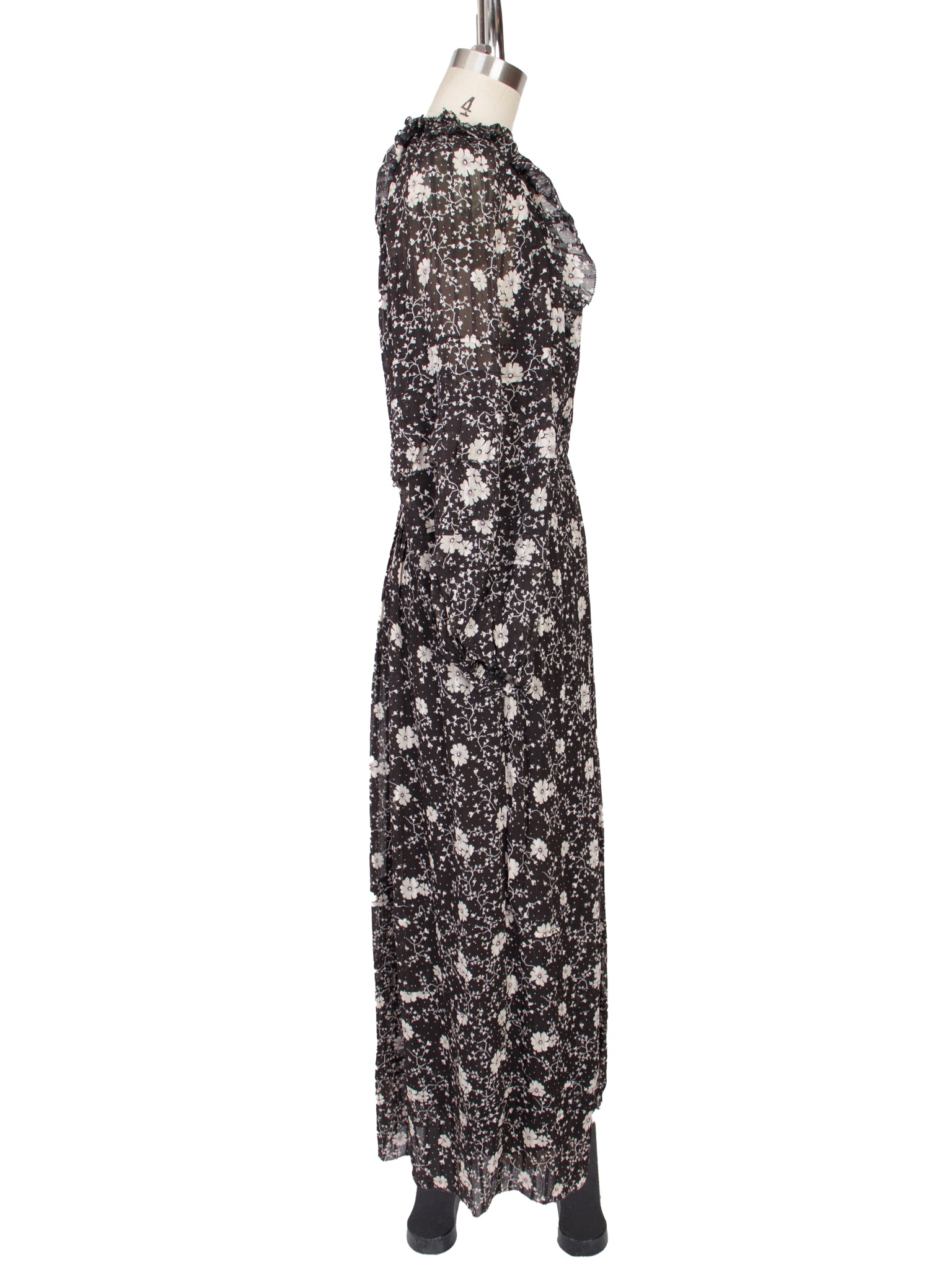 Isabel Marant Etoile "Etine" Floral Chiffon Dress