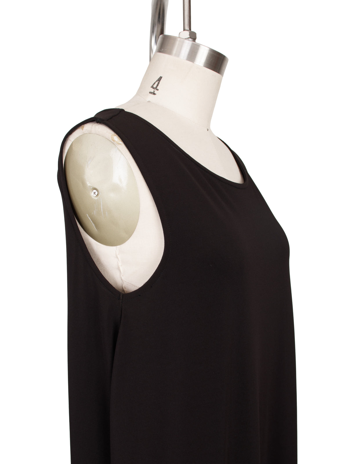 Issey Miyake Black Jersey Cocoon Dress