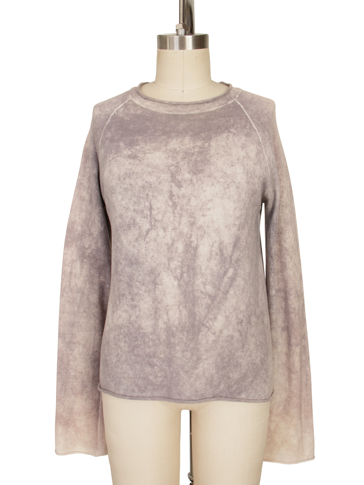 MM6 Distressed Wash Crewneck Sweater