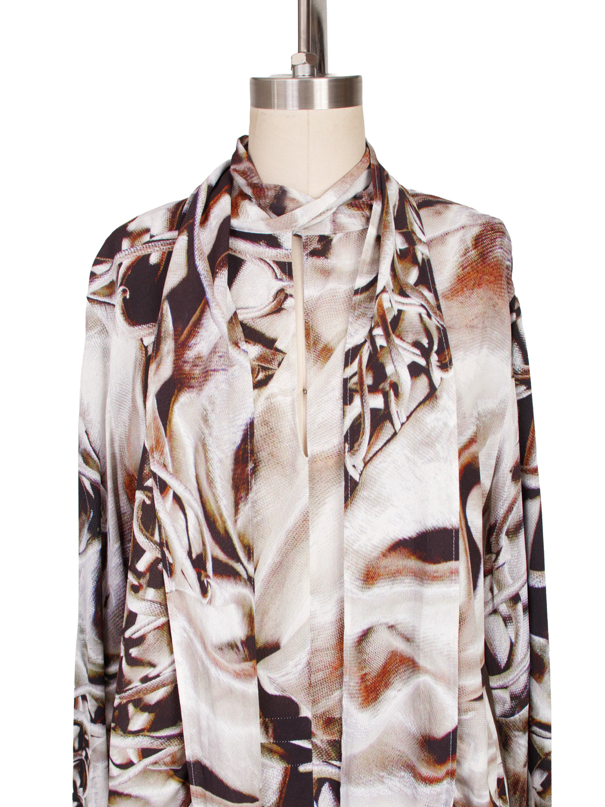 SS17 Diana Orving Runway Corseting Print Dress