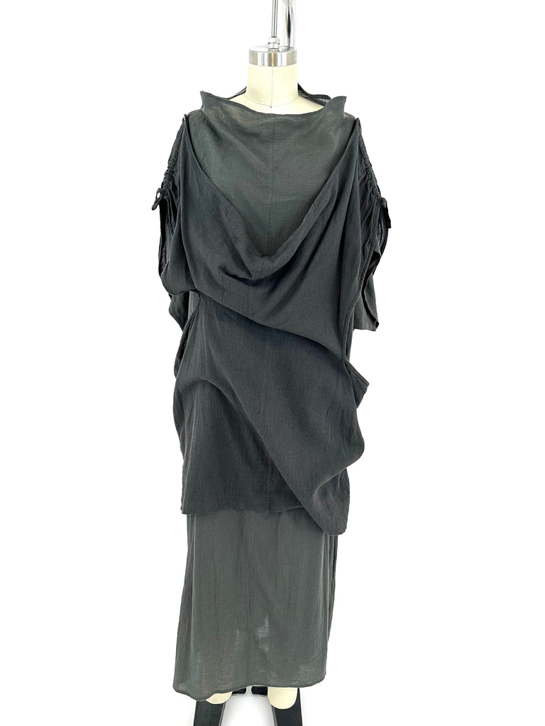 Aralda Vintage | This legendary blue Issey Miyake bodice