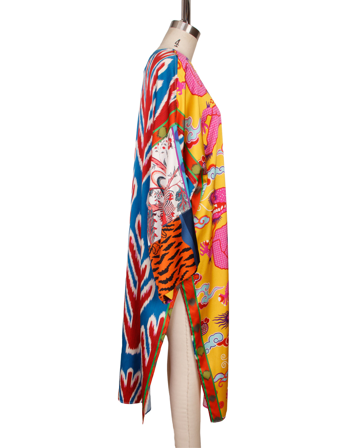 SS2020 Libertine Dragon and Tiger Print Kaftan