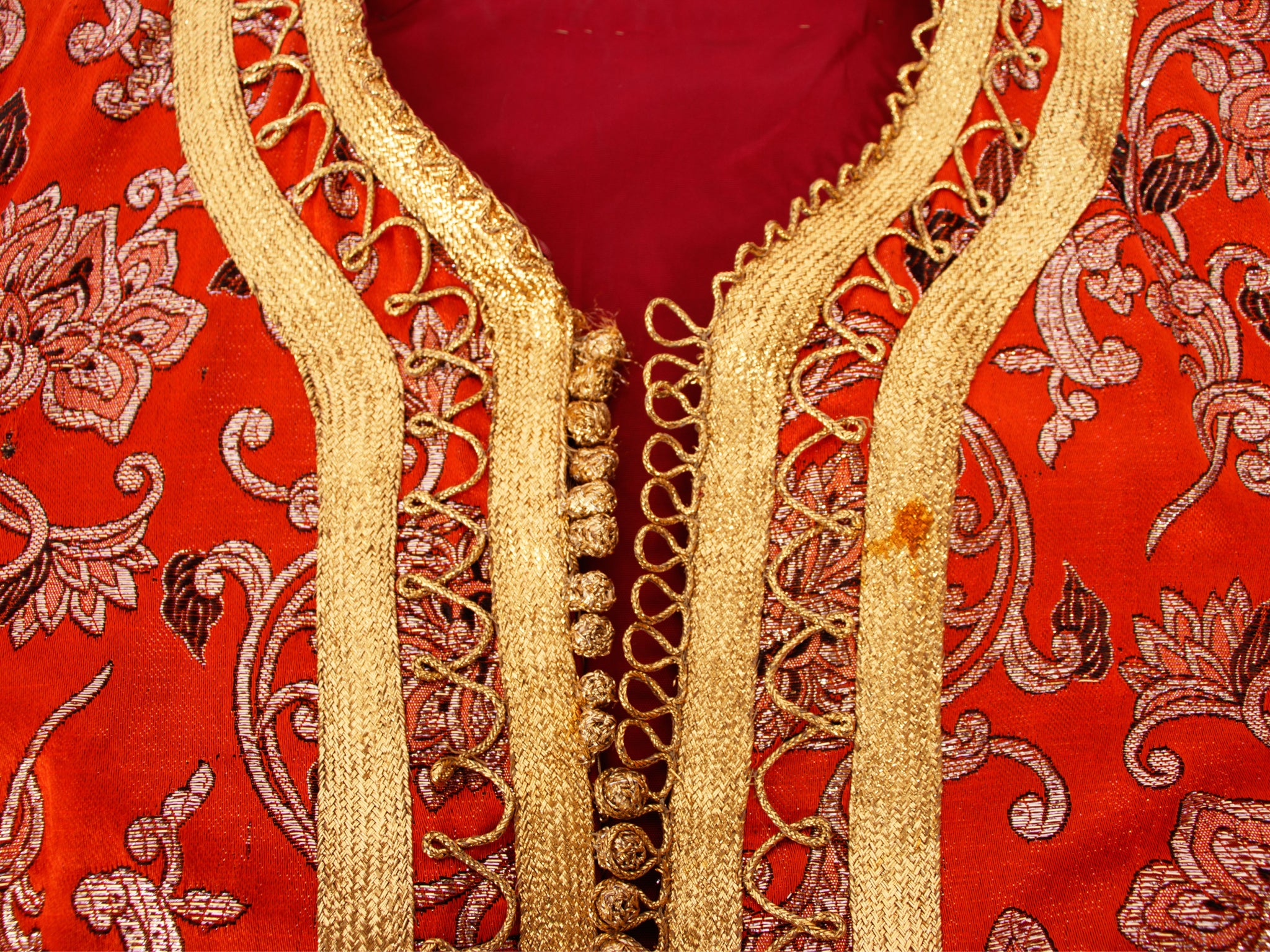 1960s Moroccan Brocade Caftan