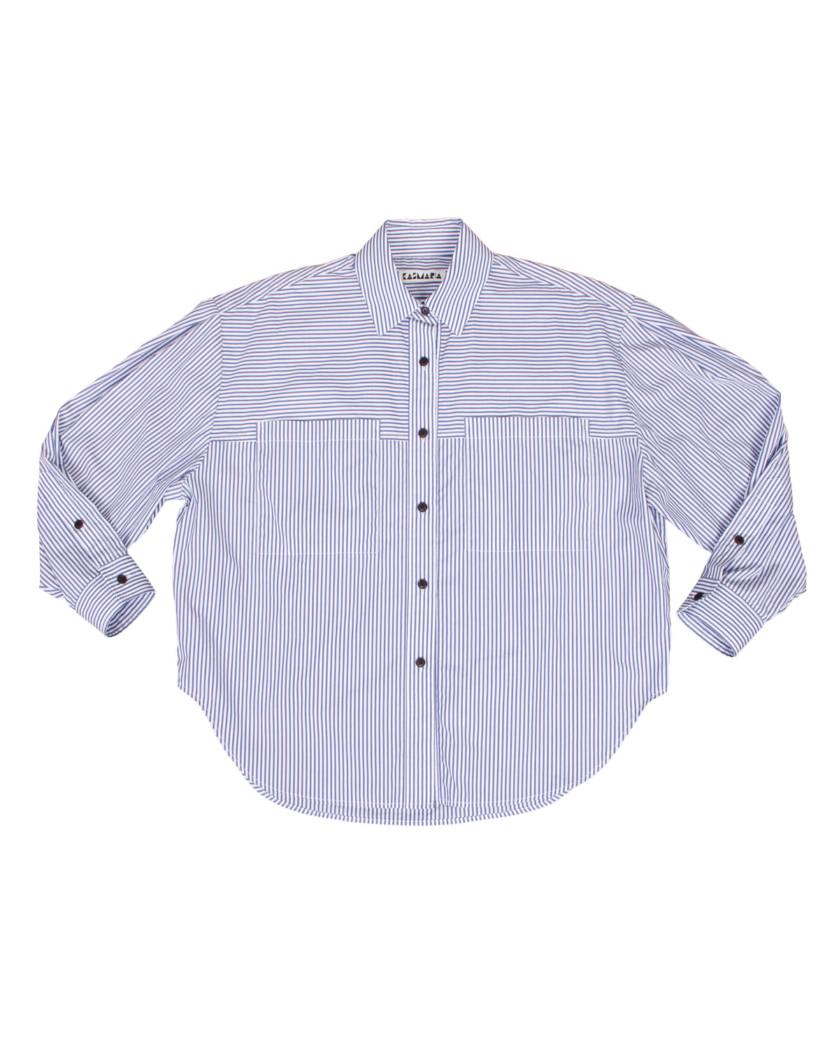 Kasmaria Boxy Pinstripe Shirt