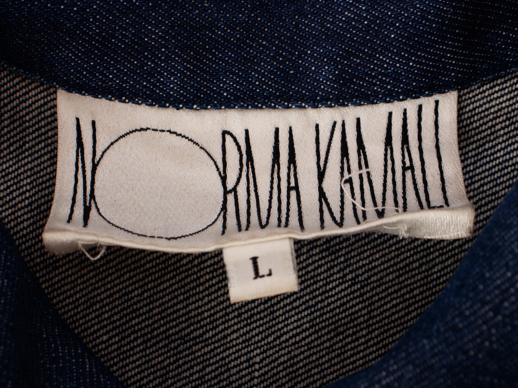 1980s Norma Kamali Denim Oversize Coat