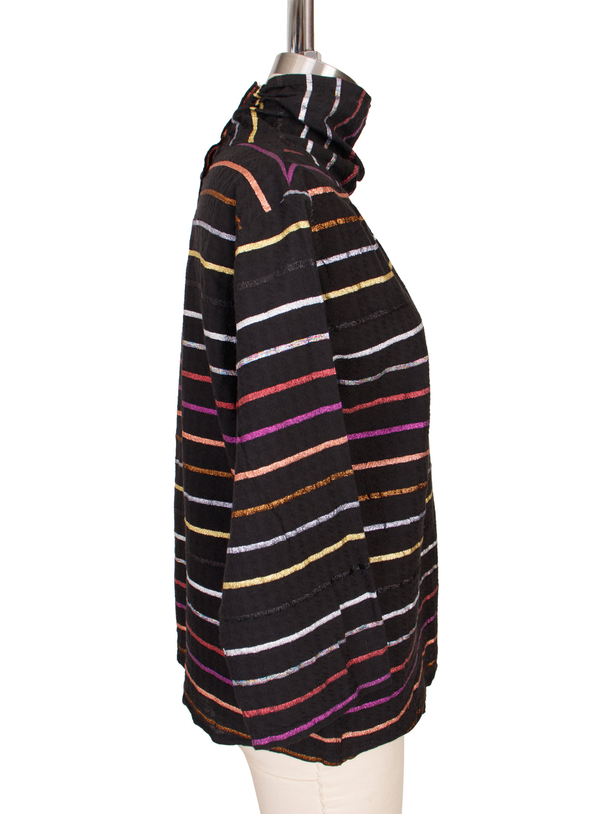 Ace & Jig Multicolor Metallic Stripe Top