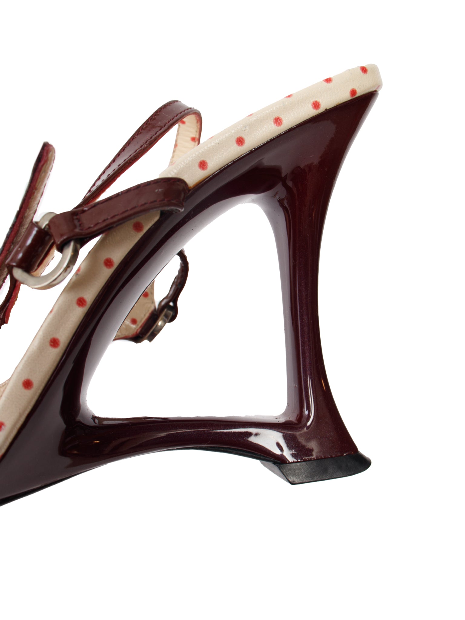 SS 2000 Prada Lipstick Sandals