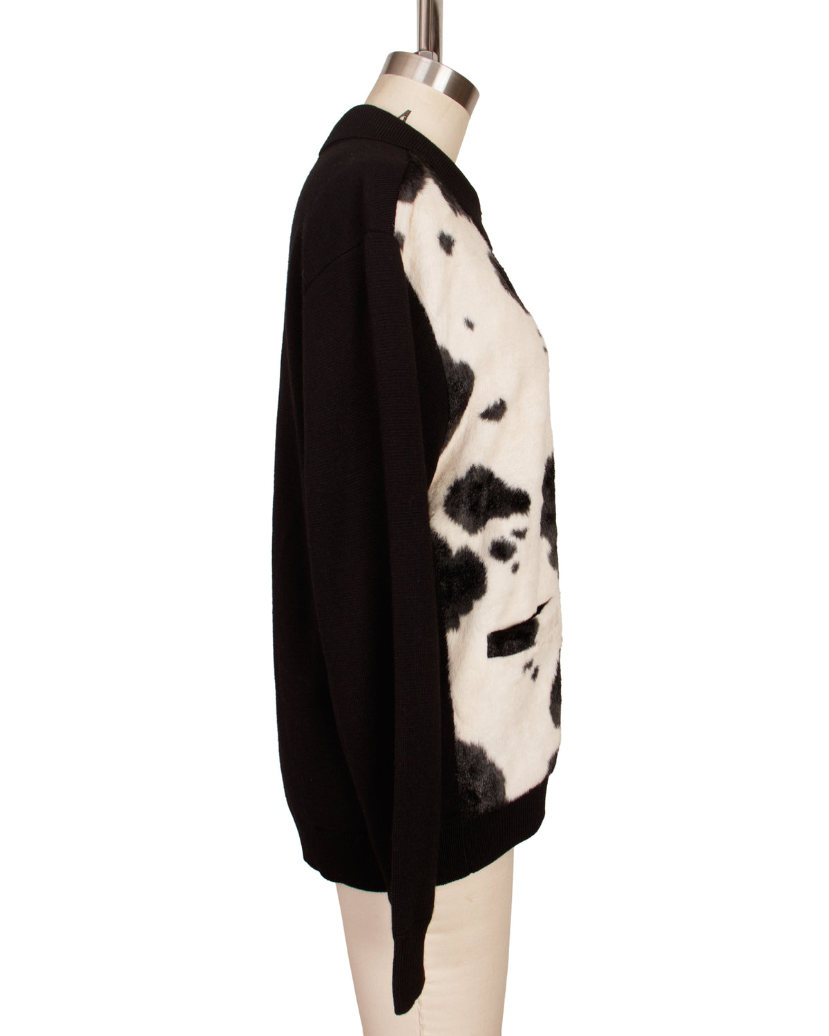 Supreme Faux Cowhide Cardigan