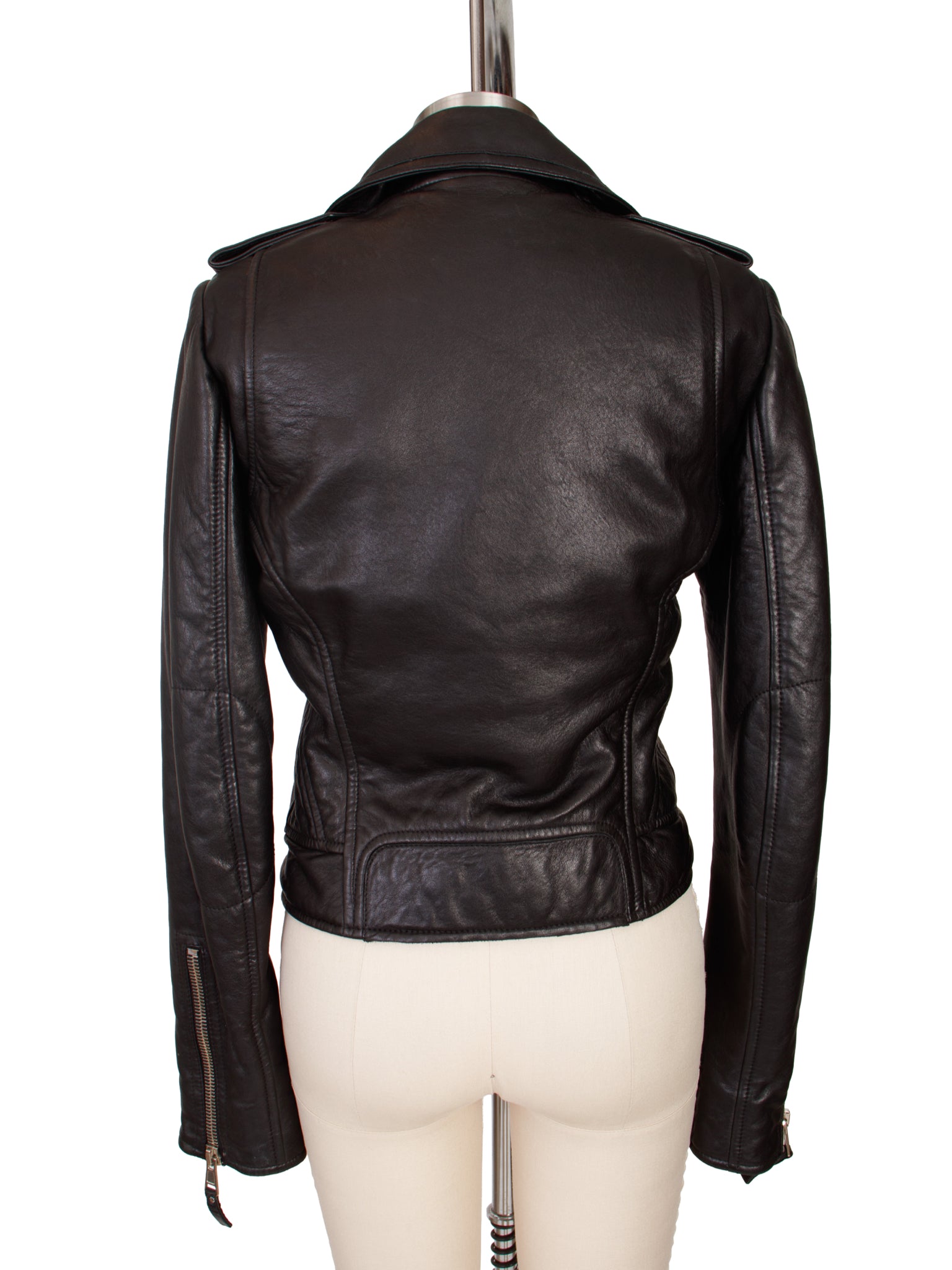2014 Balenciaga Leather Biker Jacket