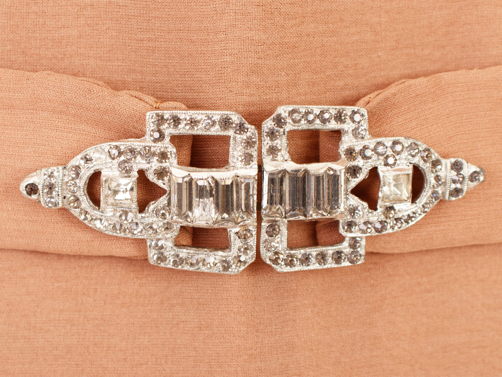 1930's Chiffon & Lace Evening Dress Set