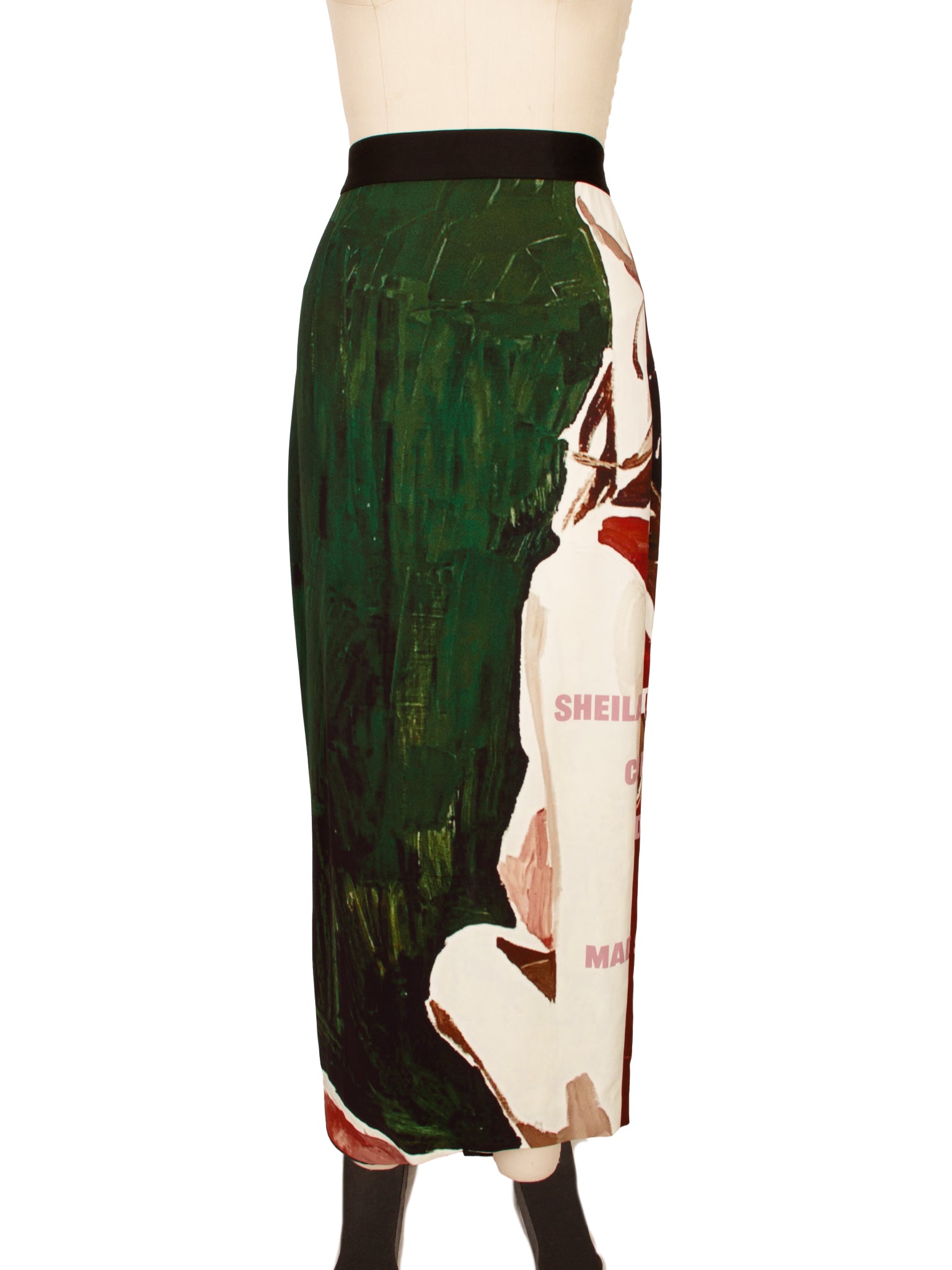 Rachel Comey Limited Edition NY Book Print Skirt
