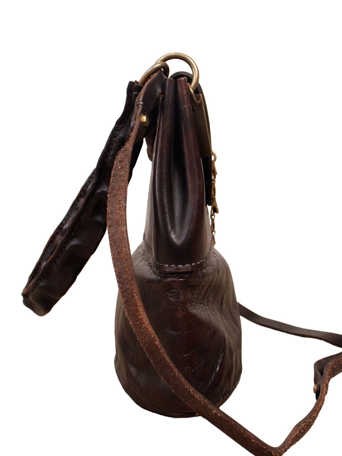 Munoz Vrandecic Couture Leather Key Lock Bag