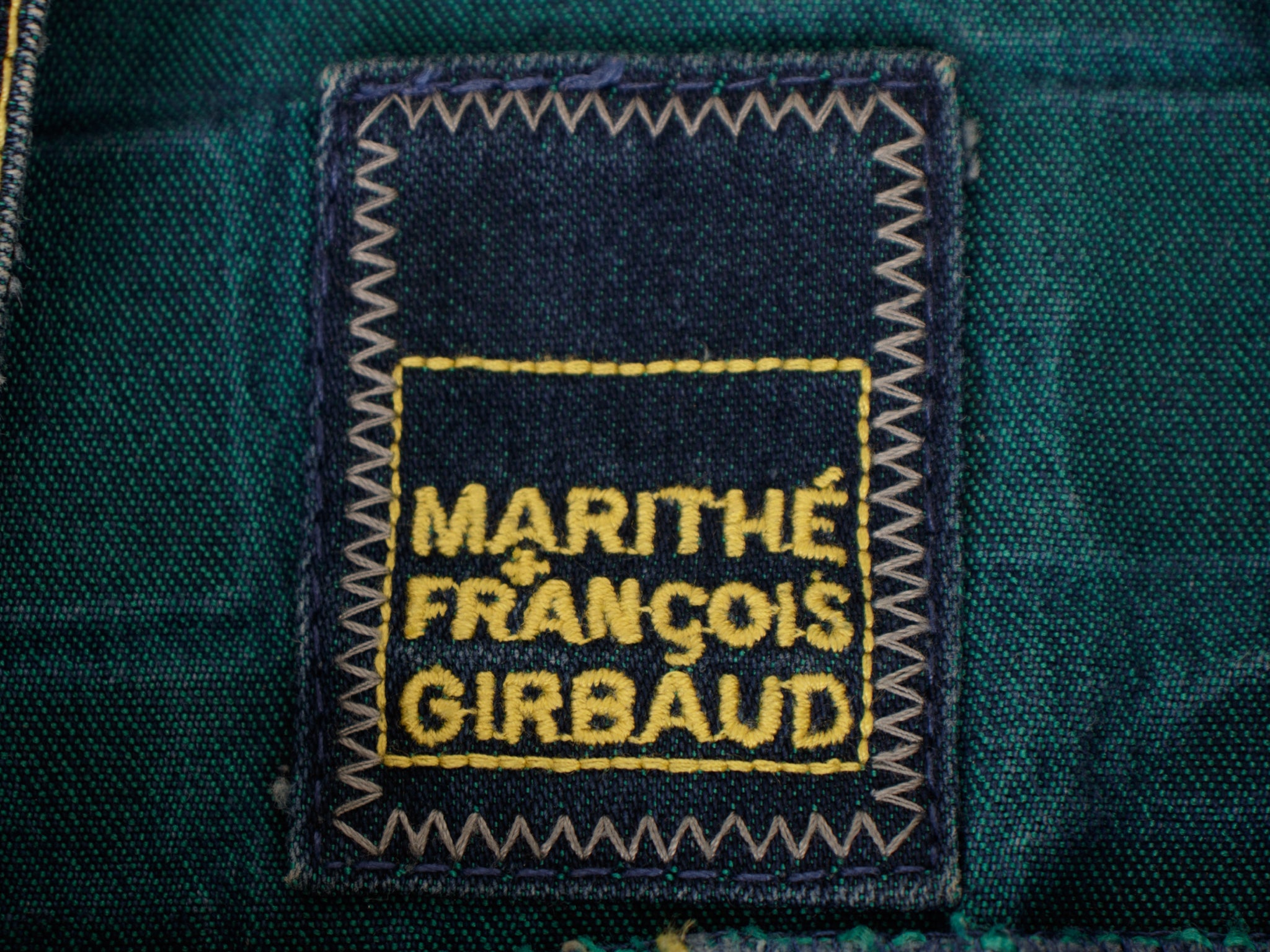 Marithe Francois Girbaud Logo Contrast Trim Jacket