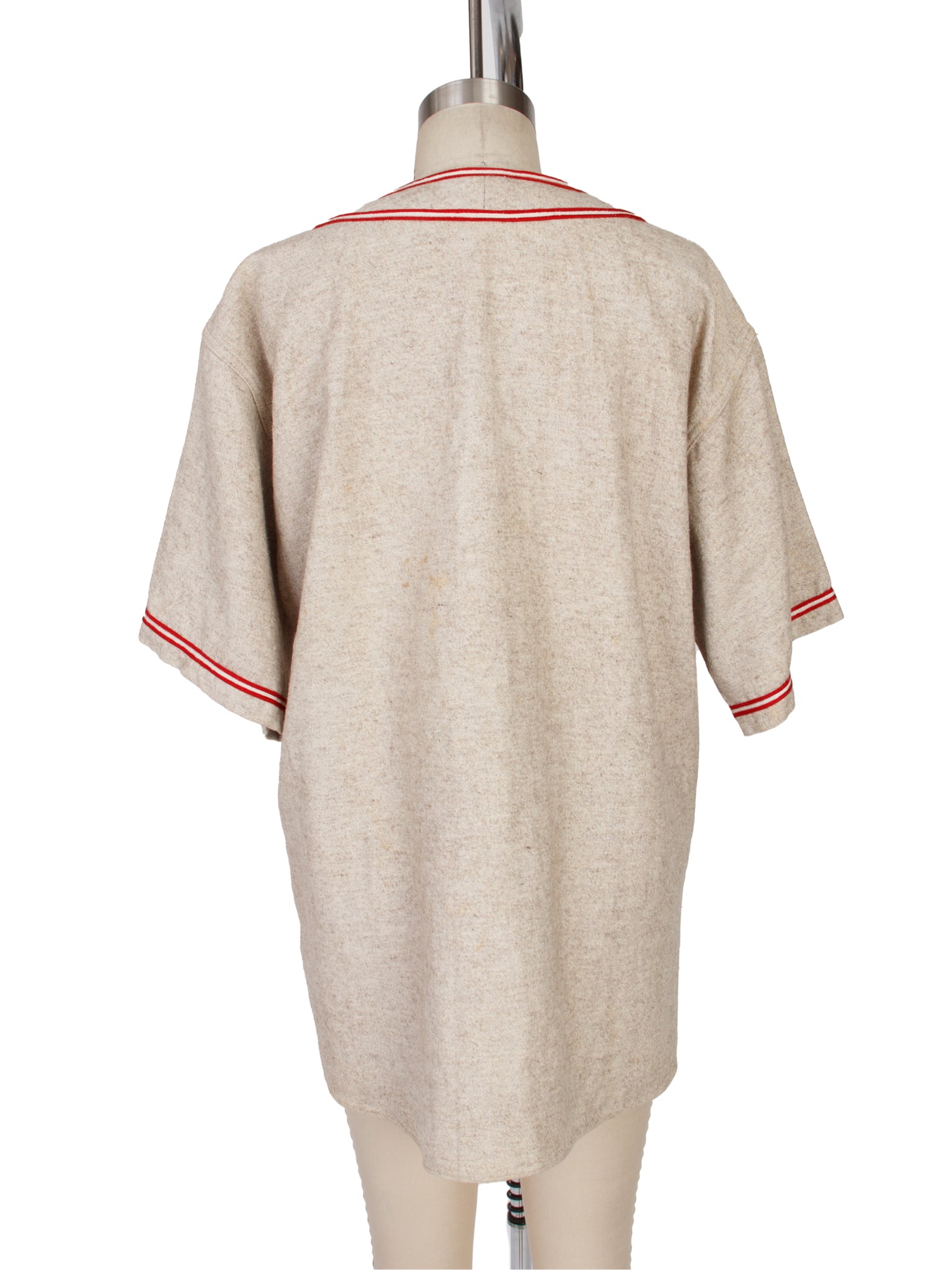 1950s Stall & Dean Wool Baseball Jersey