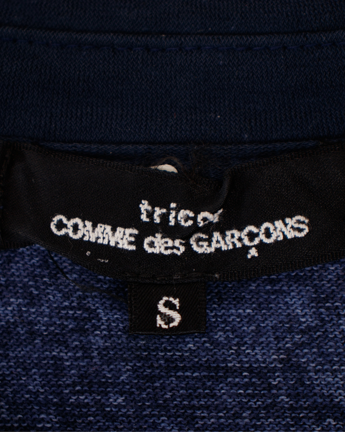 Tricot Comme Des Garcons Color Block Shirt