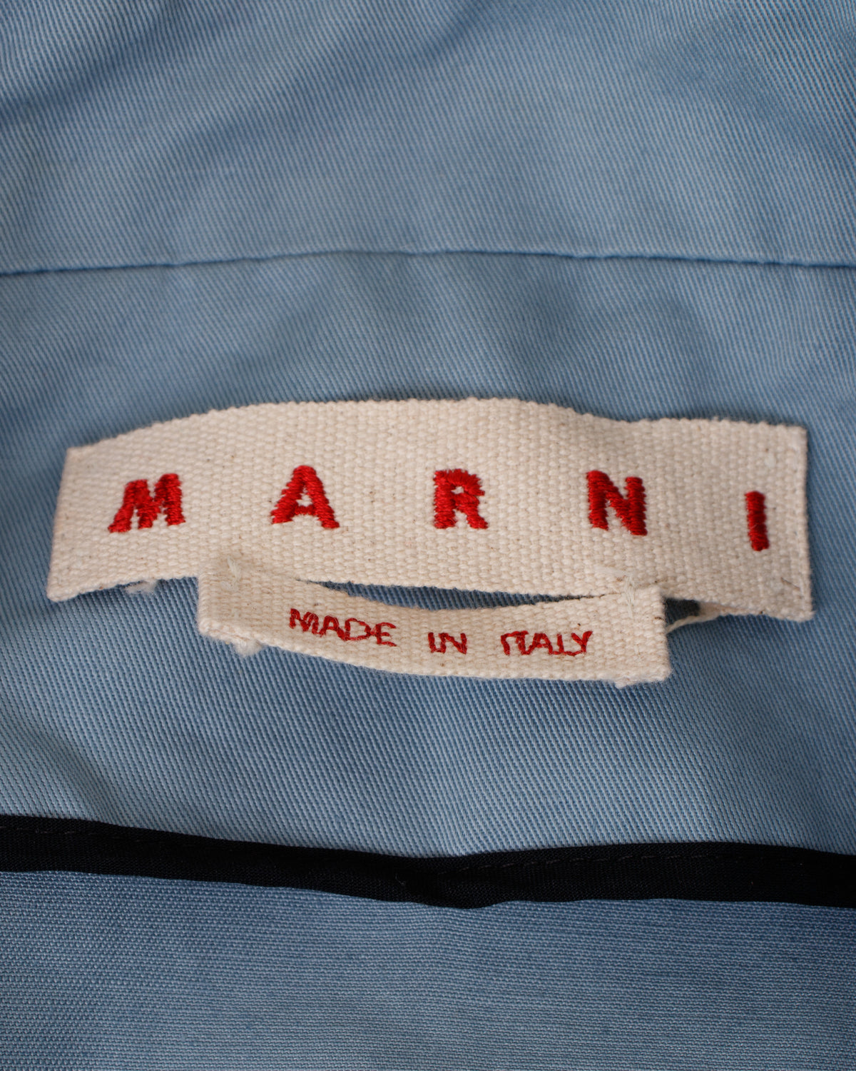 Marni Twill Double-Breasted Coat