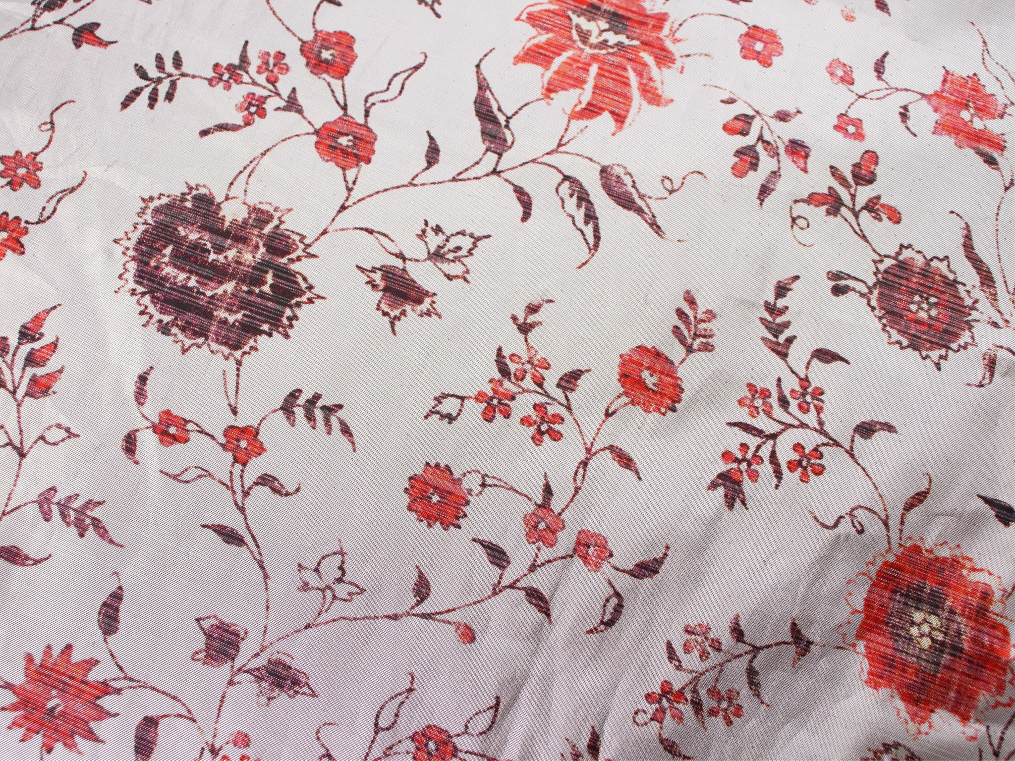 Marques Almeida Silver Lame Floral Print Dress
