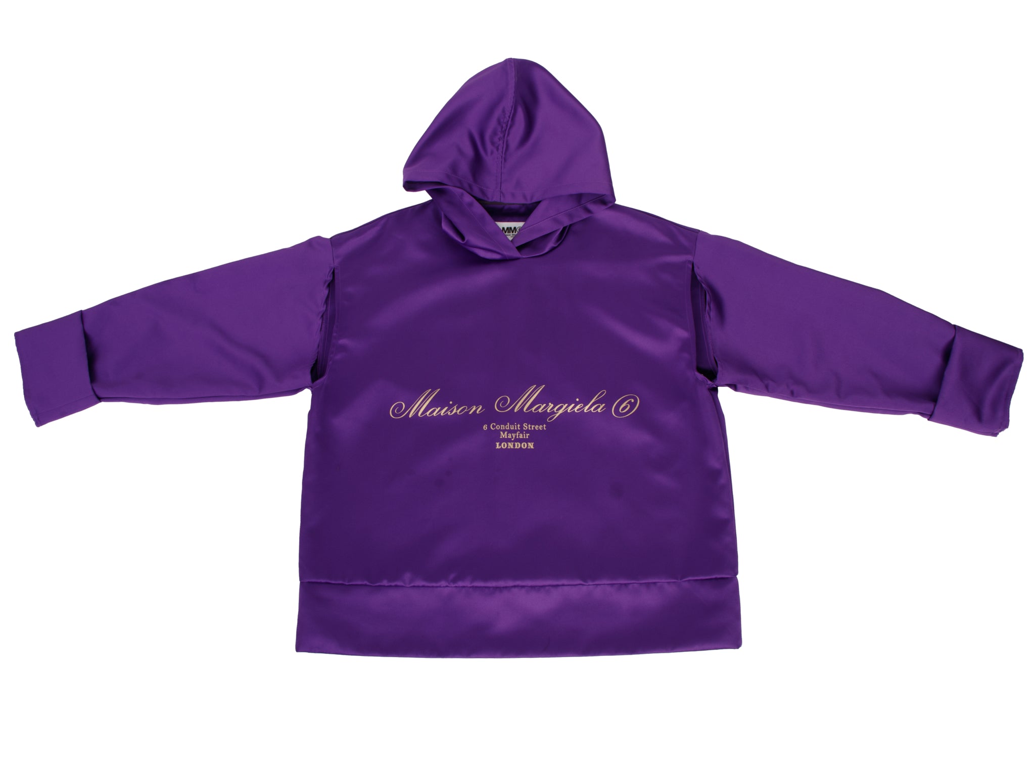 MM6 Maison Margiela Satin Cutout Pullover