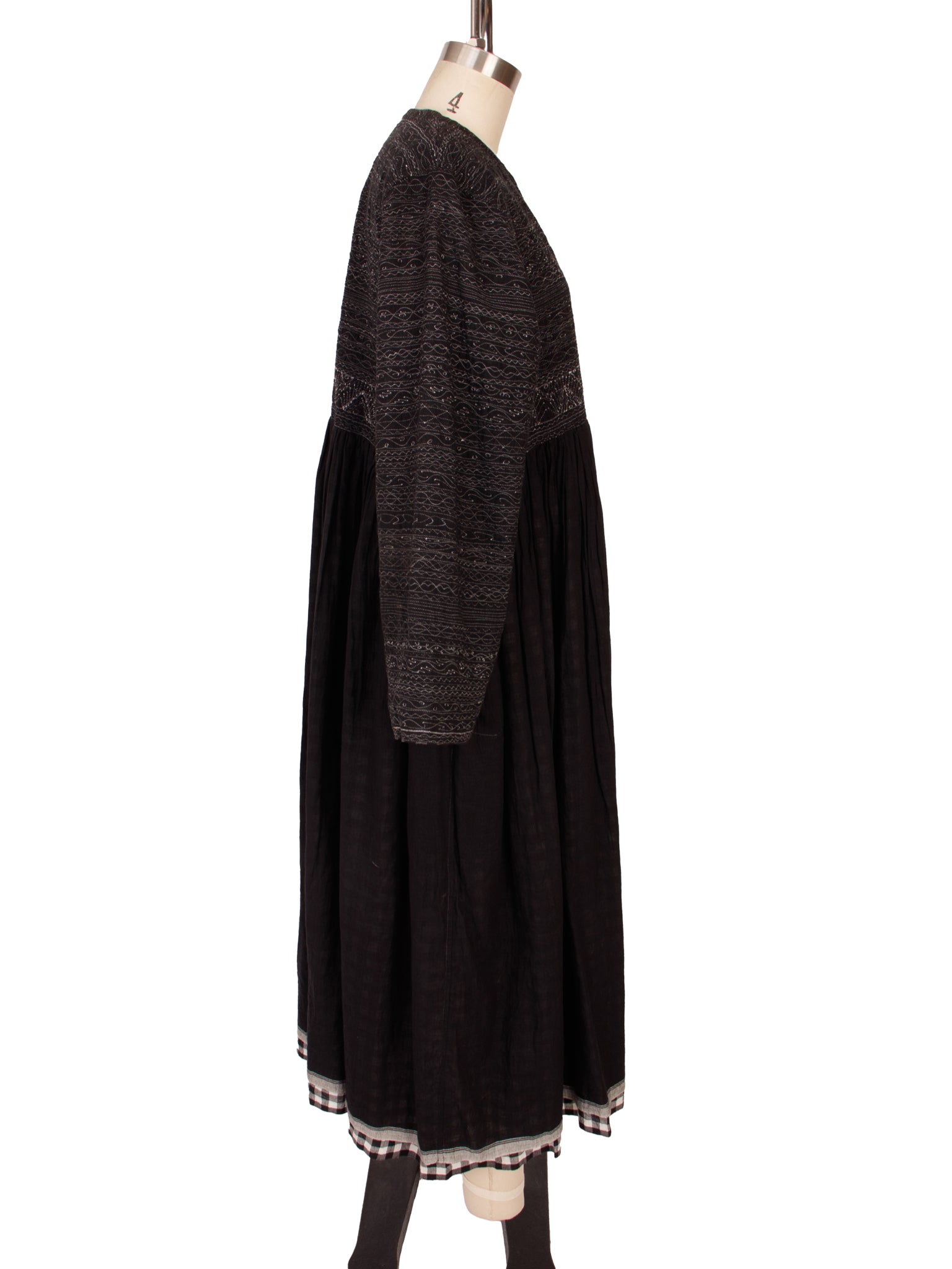 Injiri Reversible Cotton Embroidered Coat