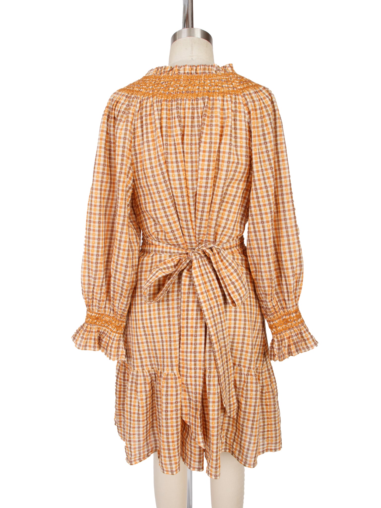 Doen Sabine Gingham Dress