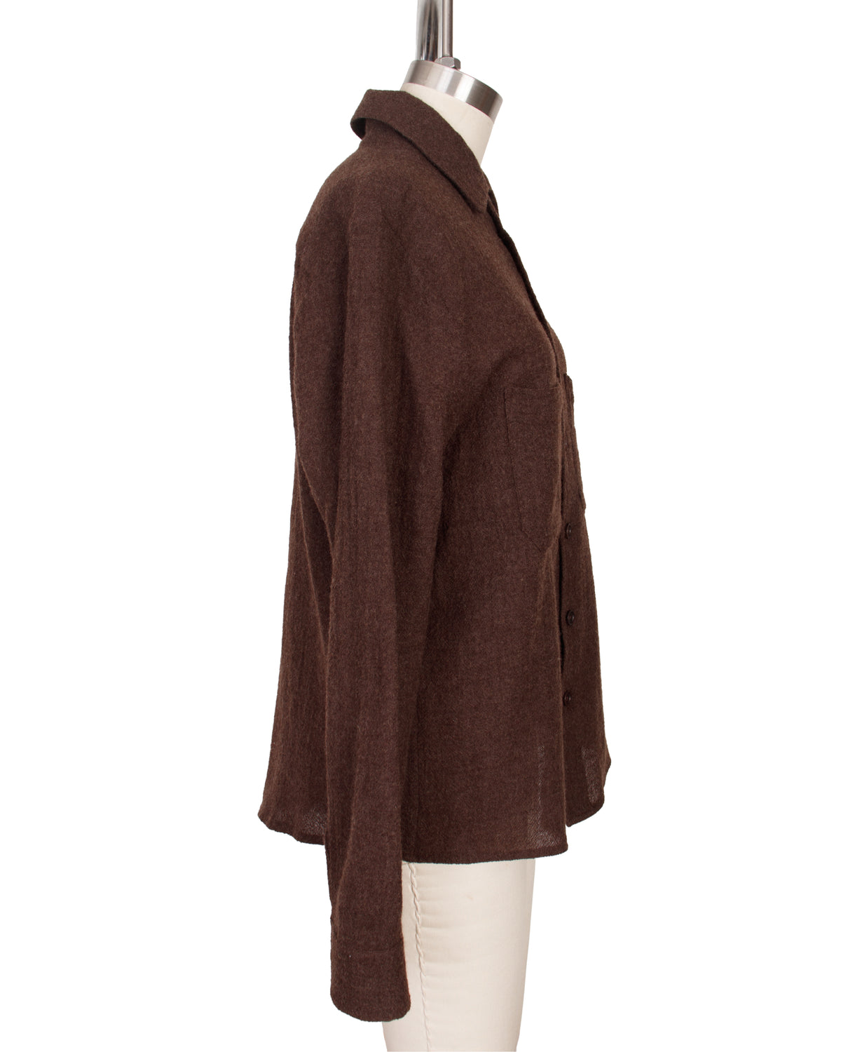 Evan Kinori Wool Shirt
