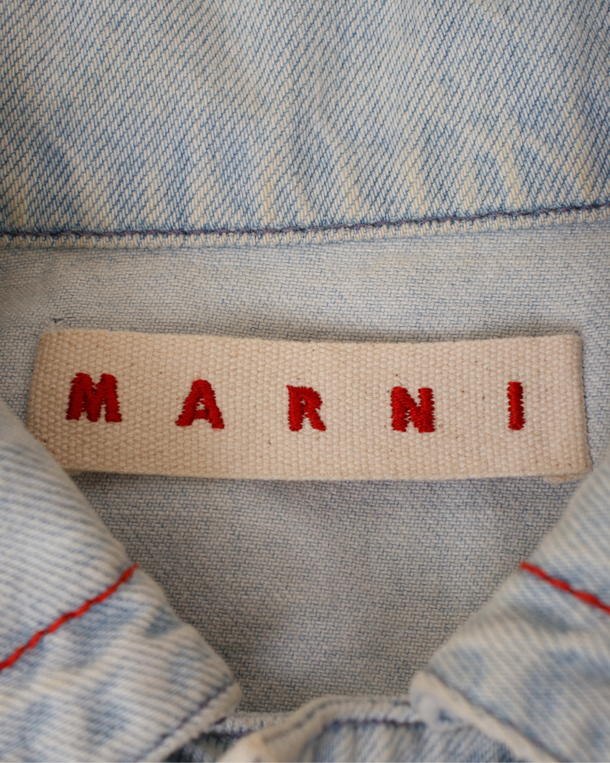 Marni Cropped Denim Jacket