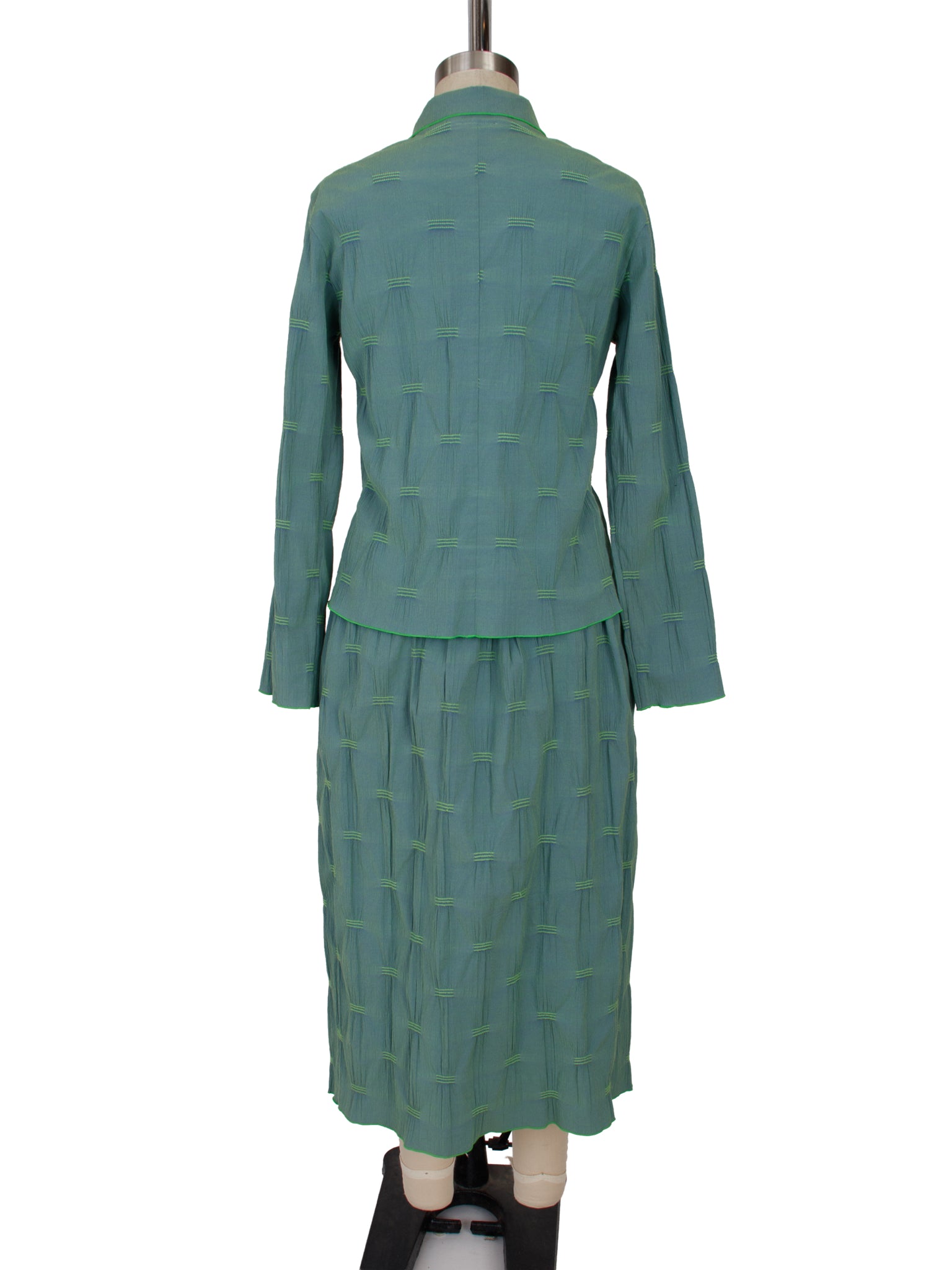 Nuno Co. Neon Smocked Plisse Skirt Set