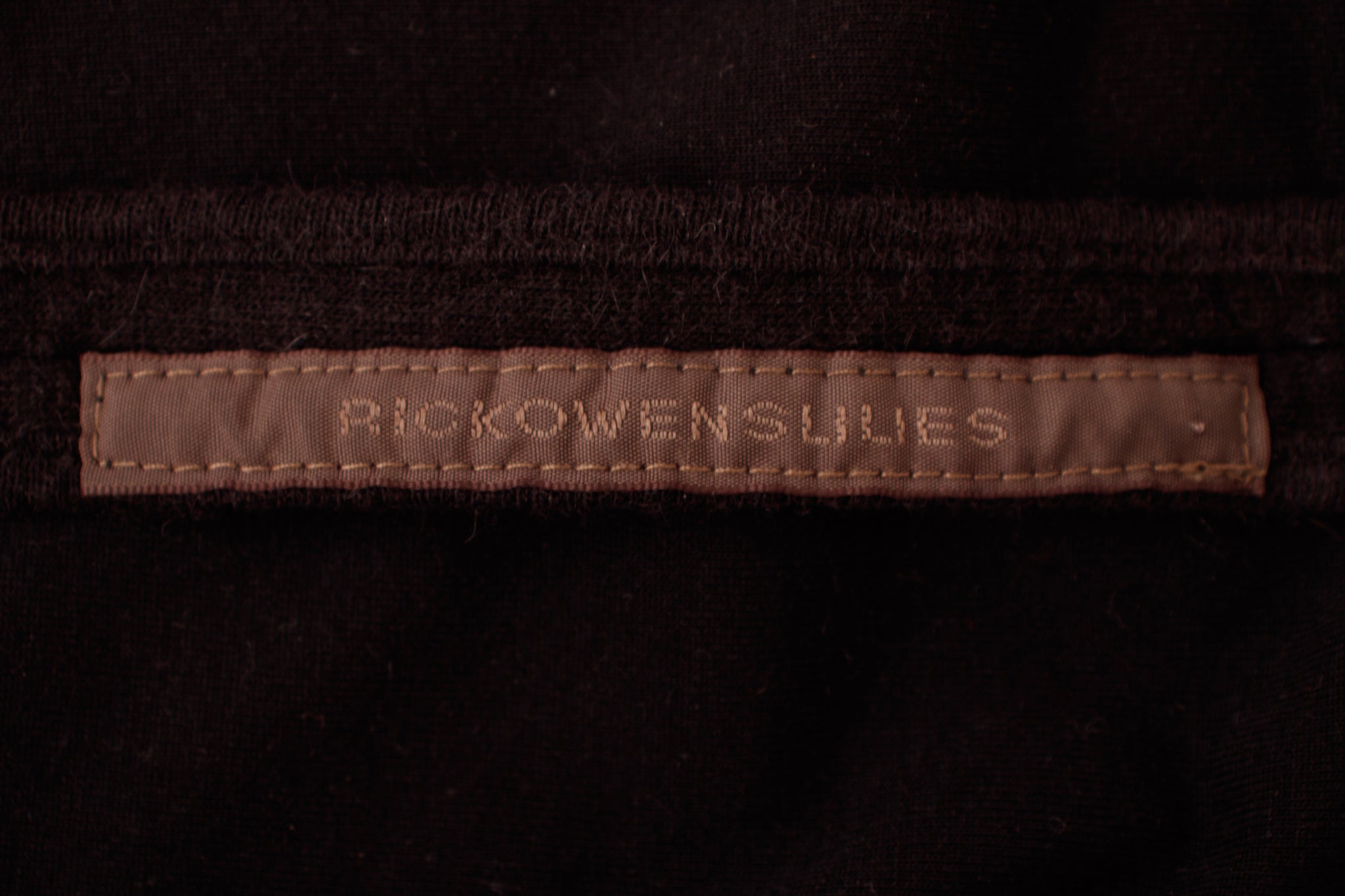 Rick Owens Lilies Draped Collar Jacket