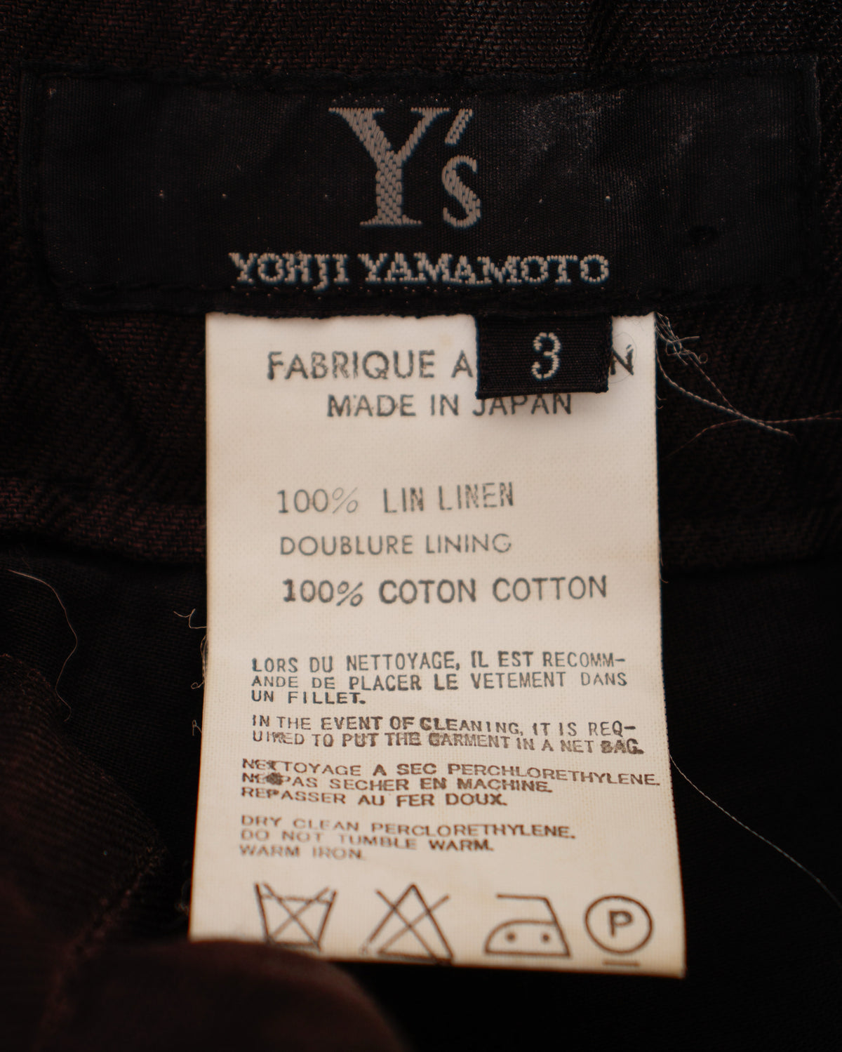 Y's Linen Drawstring Trousers
