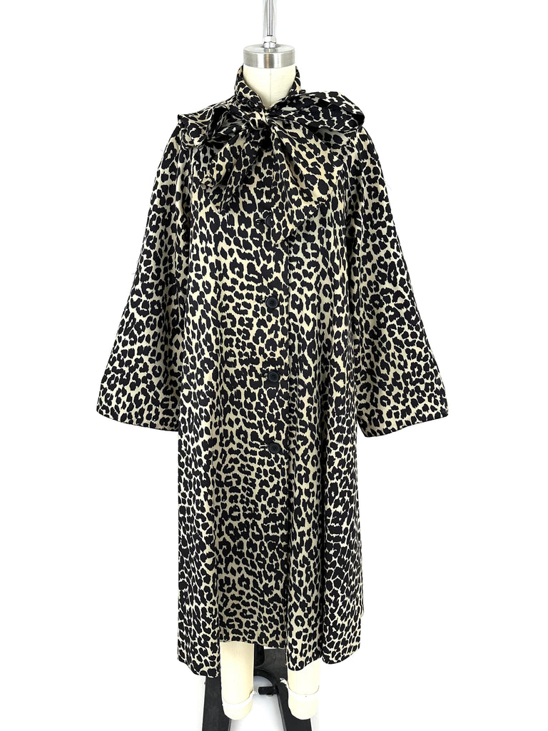 Bonnie Cashin Leopard Print Coat