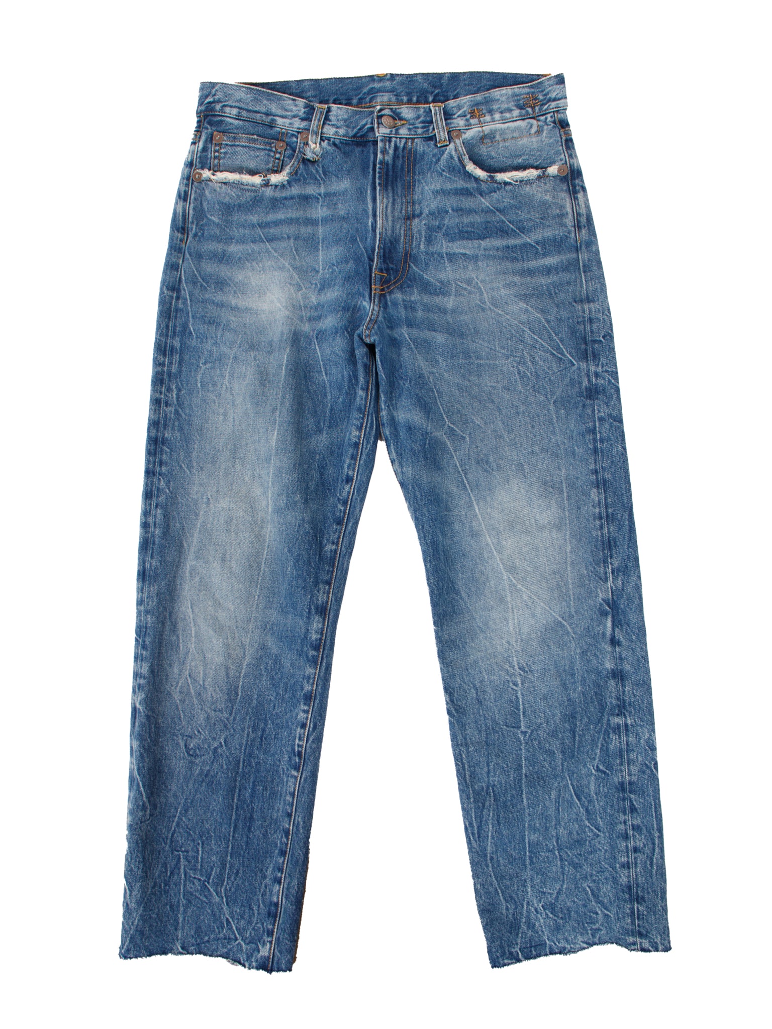 R13 Dirty Kelly Boyfriend Jeans