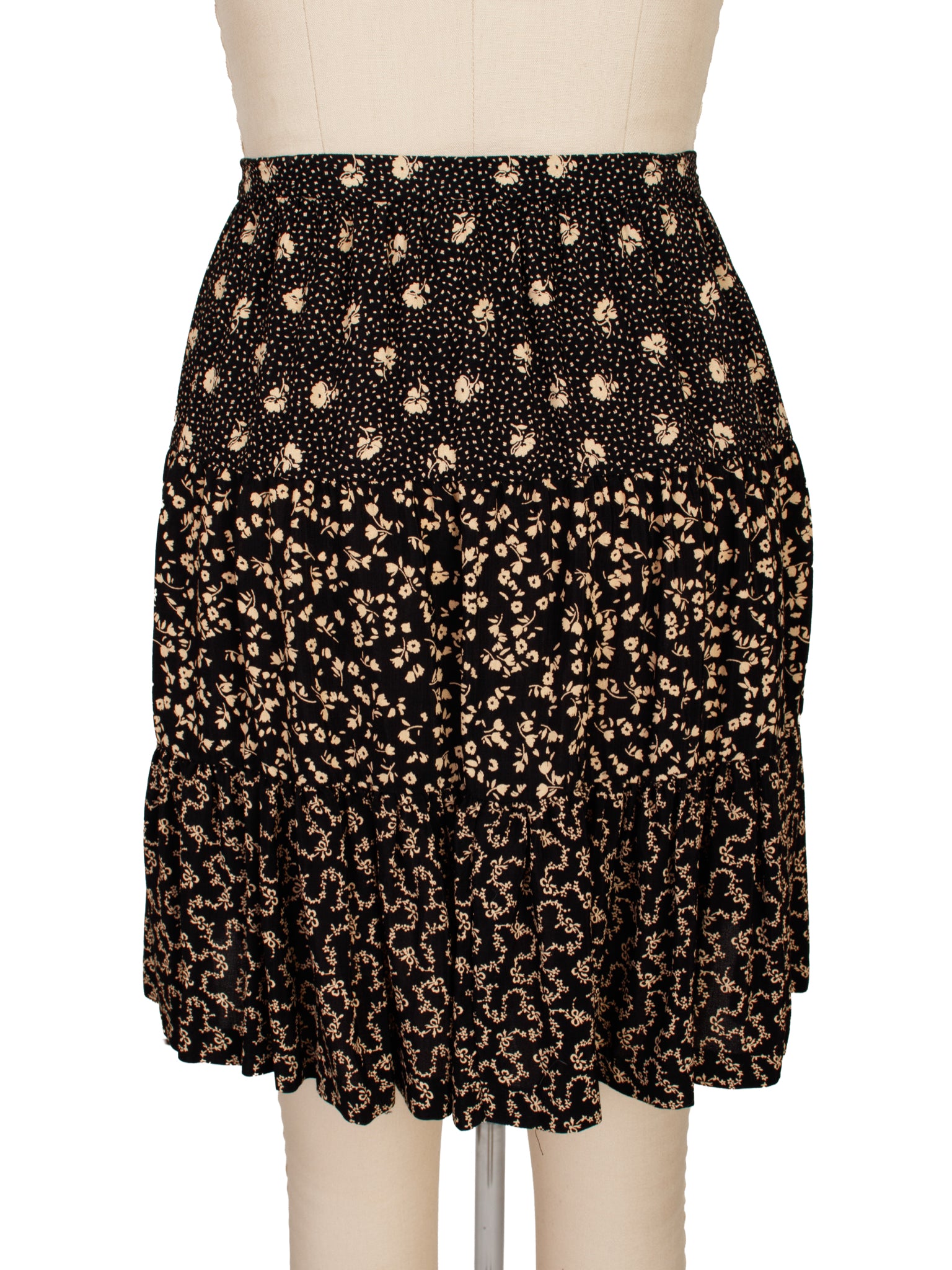Betsey Johnson Ditsy Floral Corset & Skirt Set