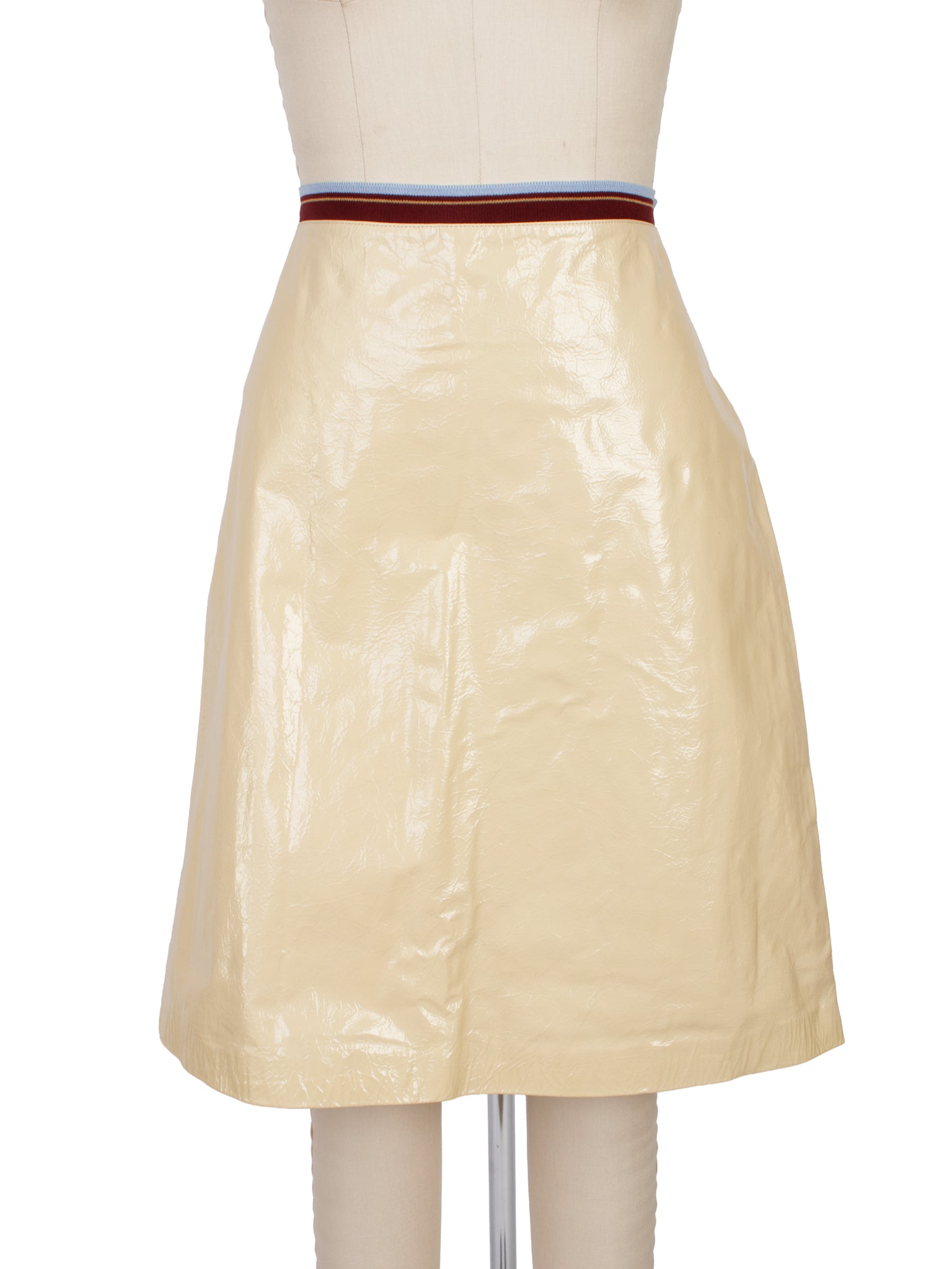 SS 2000 Miu Miu Patent Leather Skirt