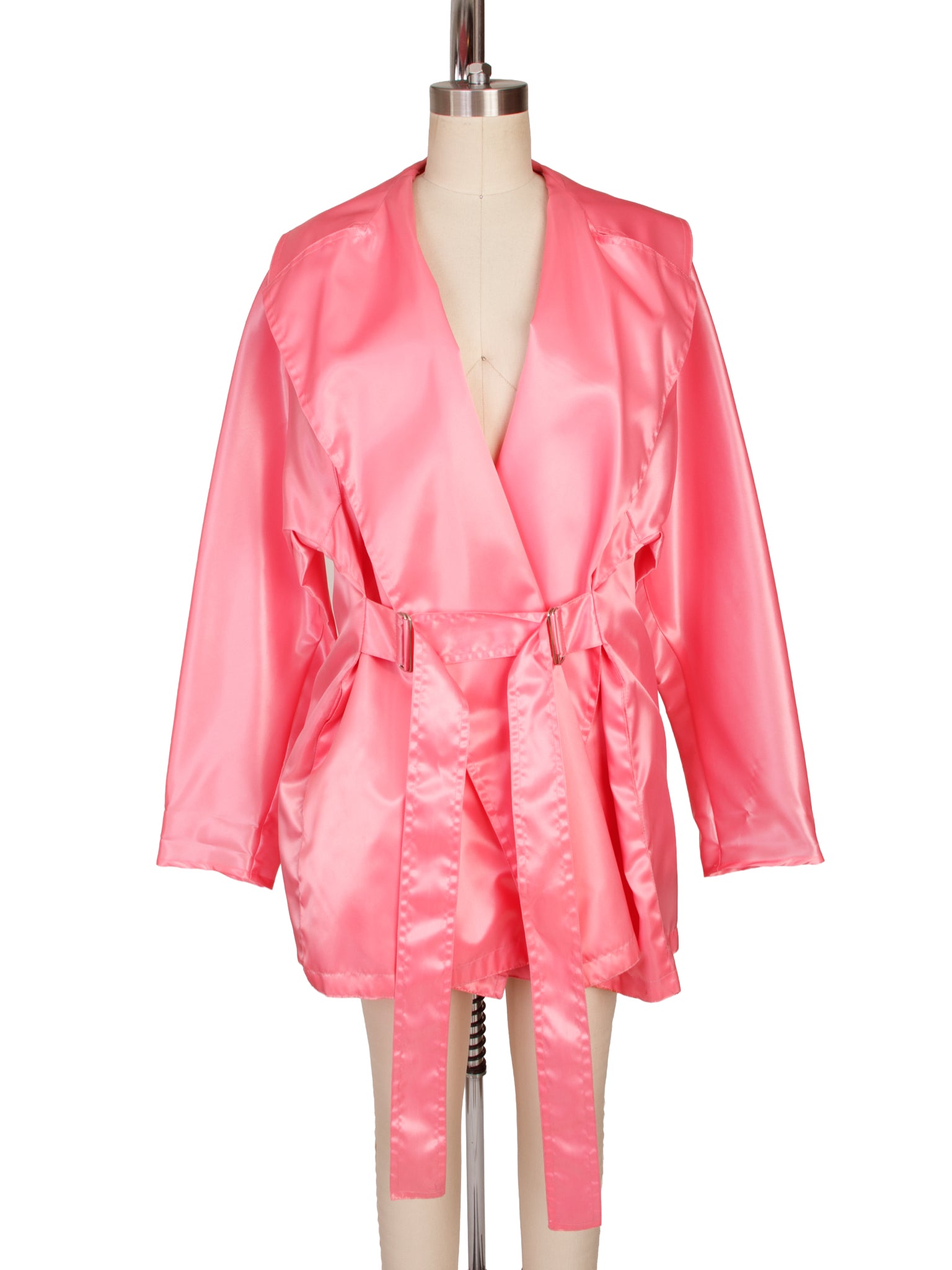 Nobody by Elisabeth Rogiani Taffeta Jacket & Shorts Set