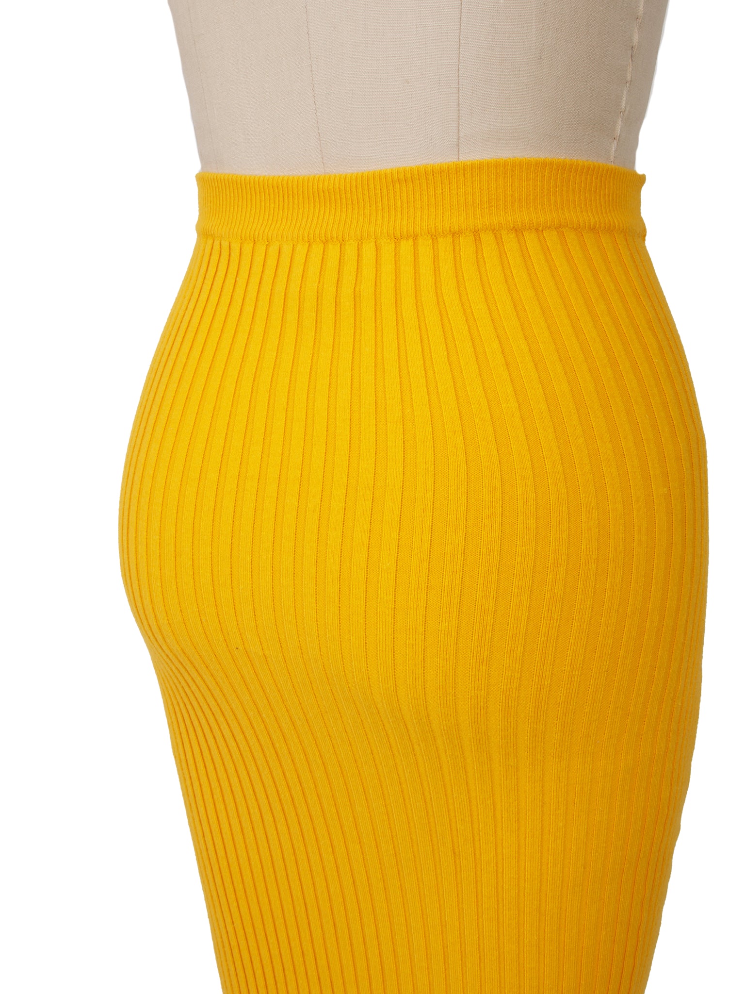 Giu Giu Rib Knit Turtleneck & Skirt Set