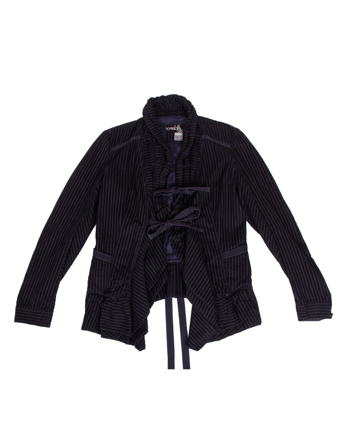 Marithe Francois Girbaud Le Casual De Twill Stripe Jacket