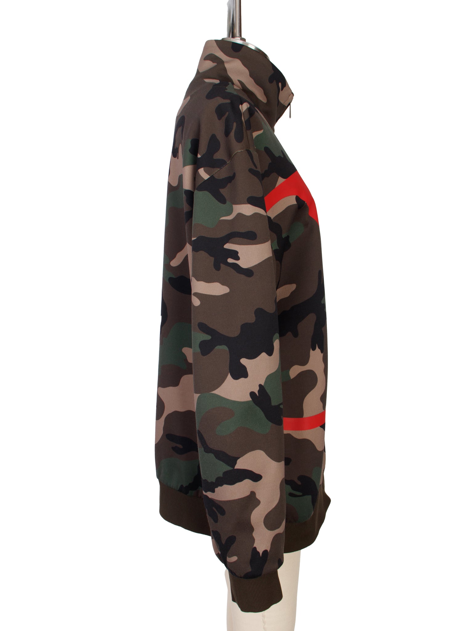 Valentino Camo Zip Up Jacket