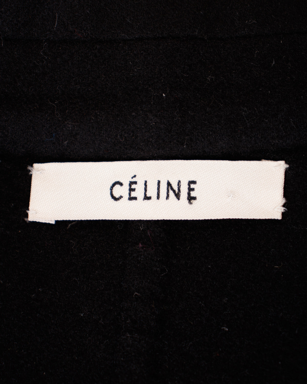 Celine Phoebe Philo Wool Cashmere Belted Jacket