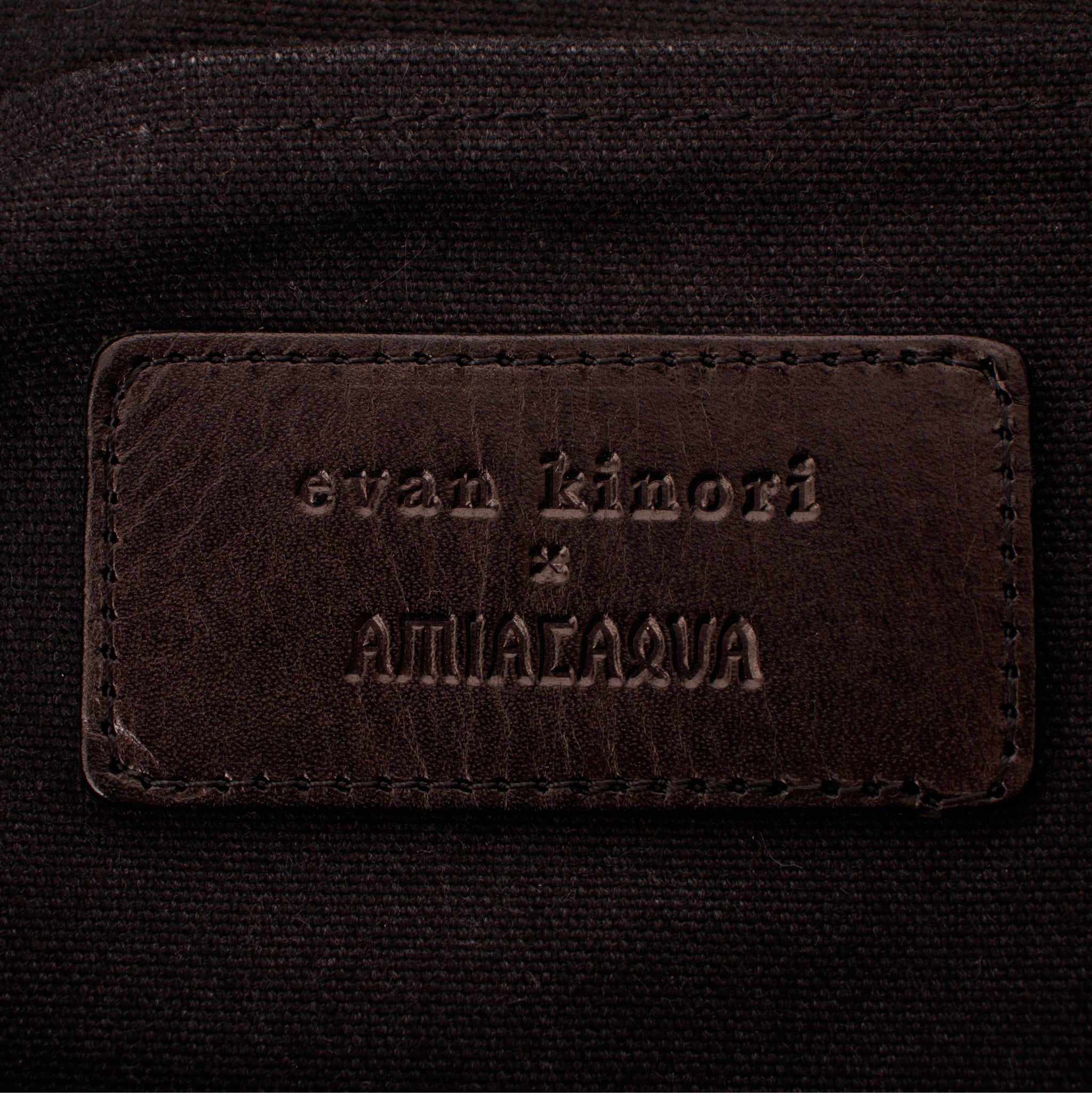 Evan Kinori x Amiacalva Canvas Rucksack