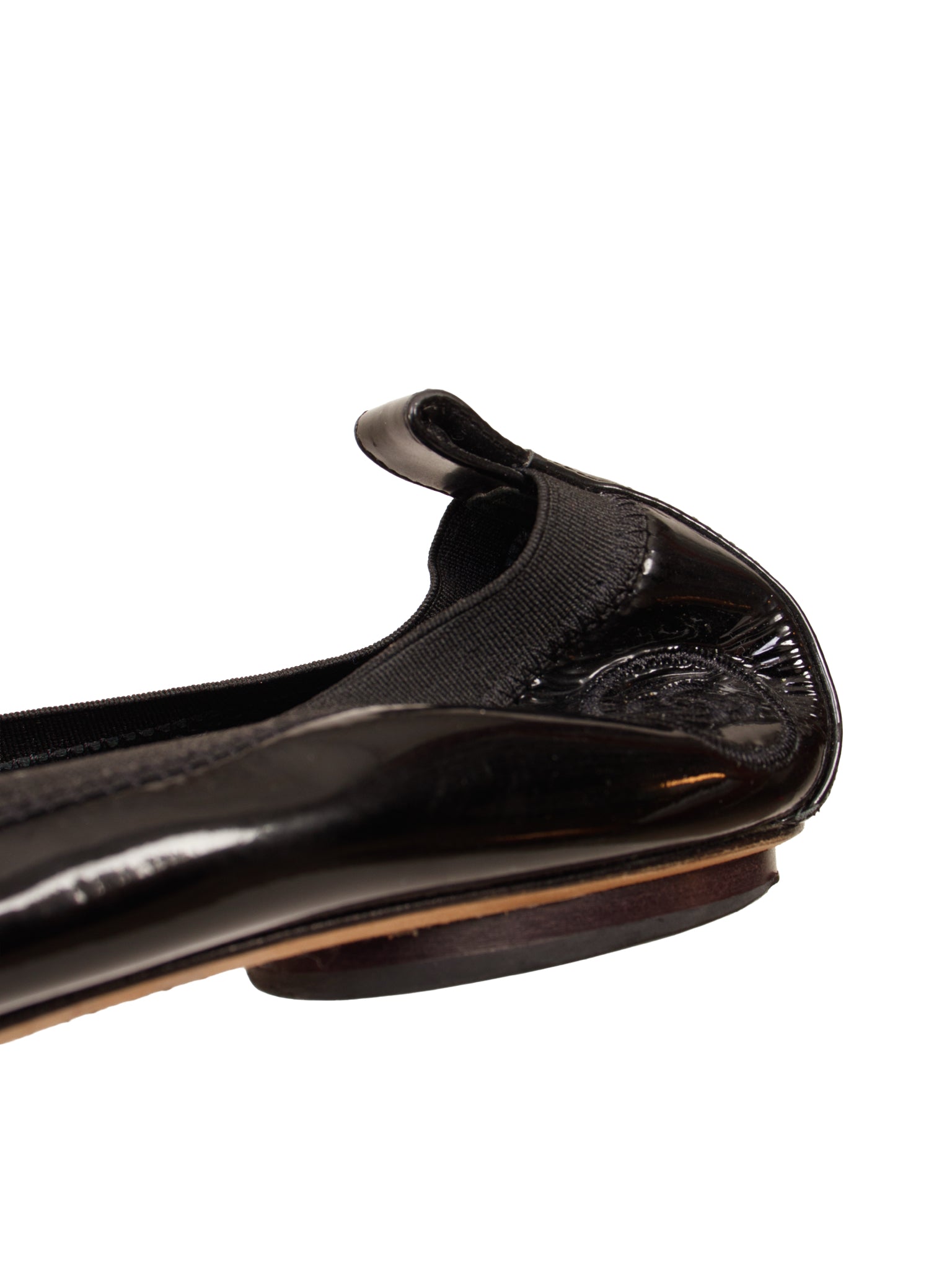 2008 Chanel Patent Leather Ballet Flats as-is