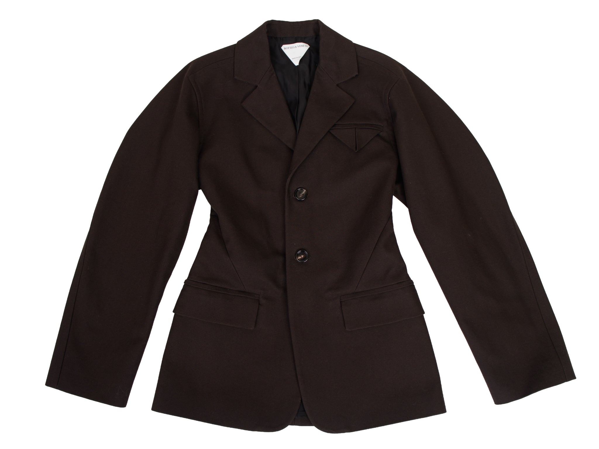 Bottega Veneta Structured Canvas Blazer*