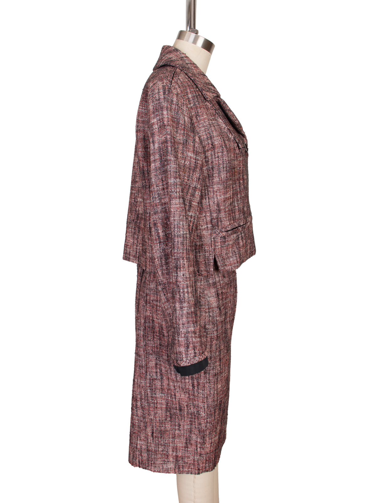 2007 Yves Saint Laurent Tweed Skirt Suit