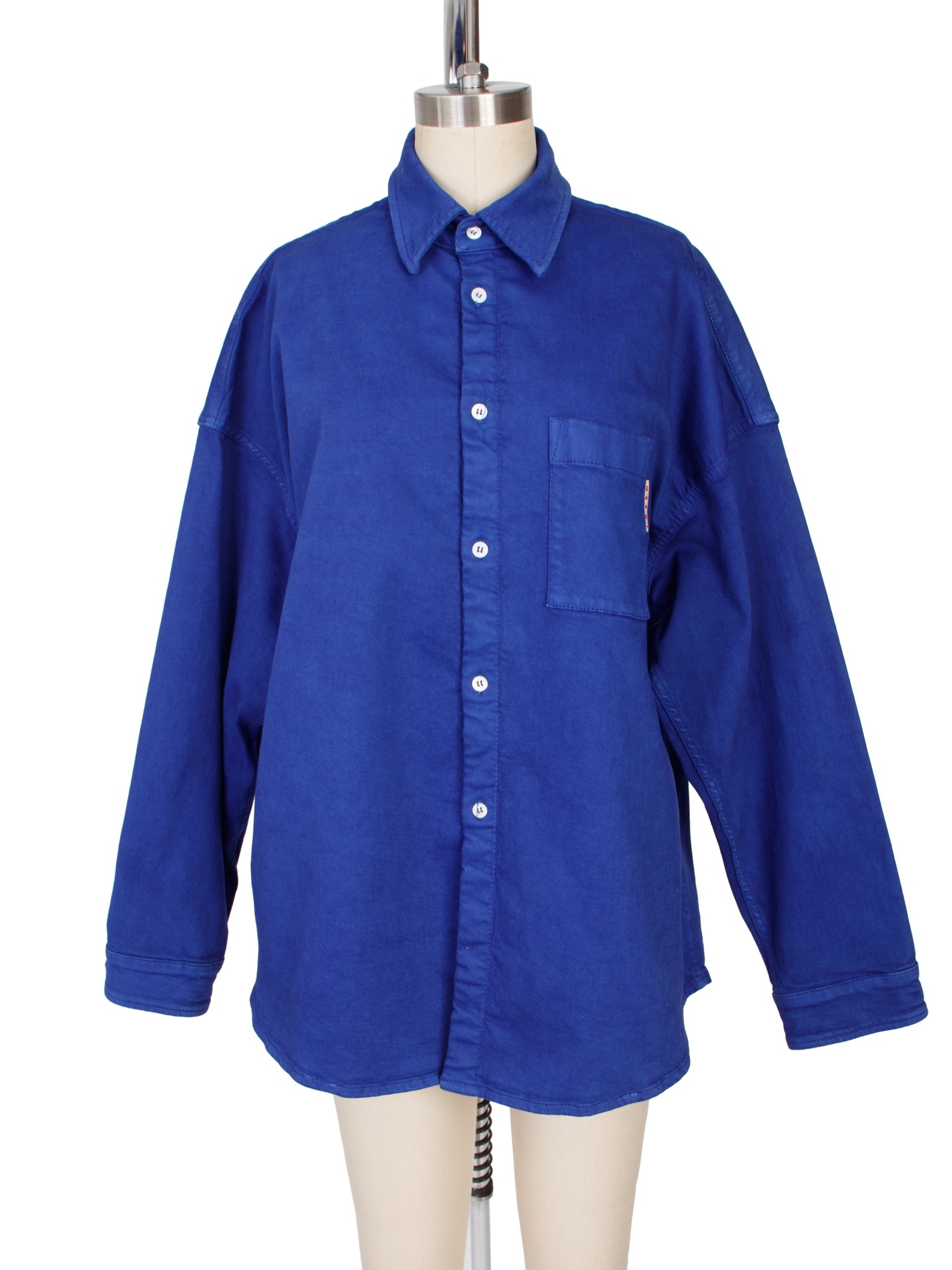 Marni Twill Garment Dyed Overshirt