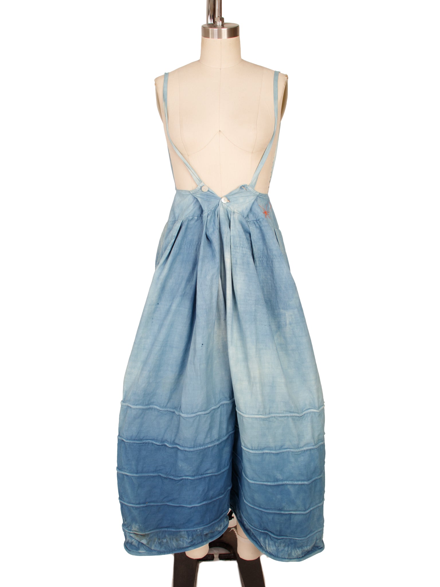 Mercy x Rumpled Aristocrat Tie Dye Suspender Skirt