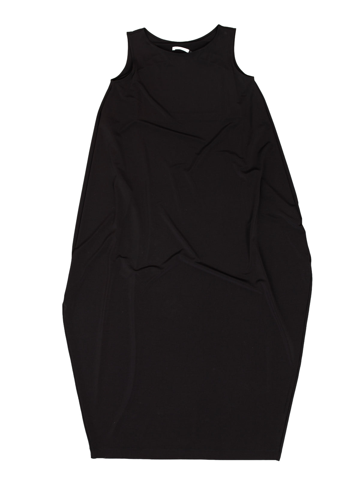 Issey Miyake Black Jersey Cocoon Dress