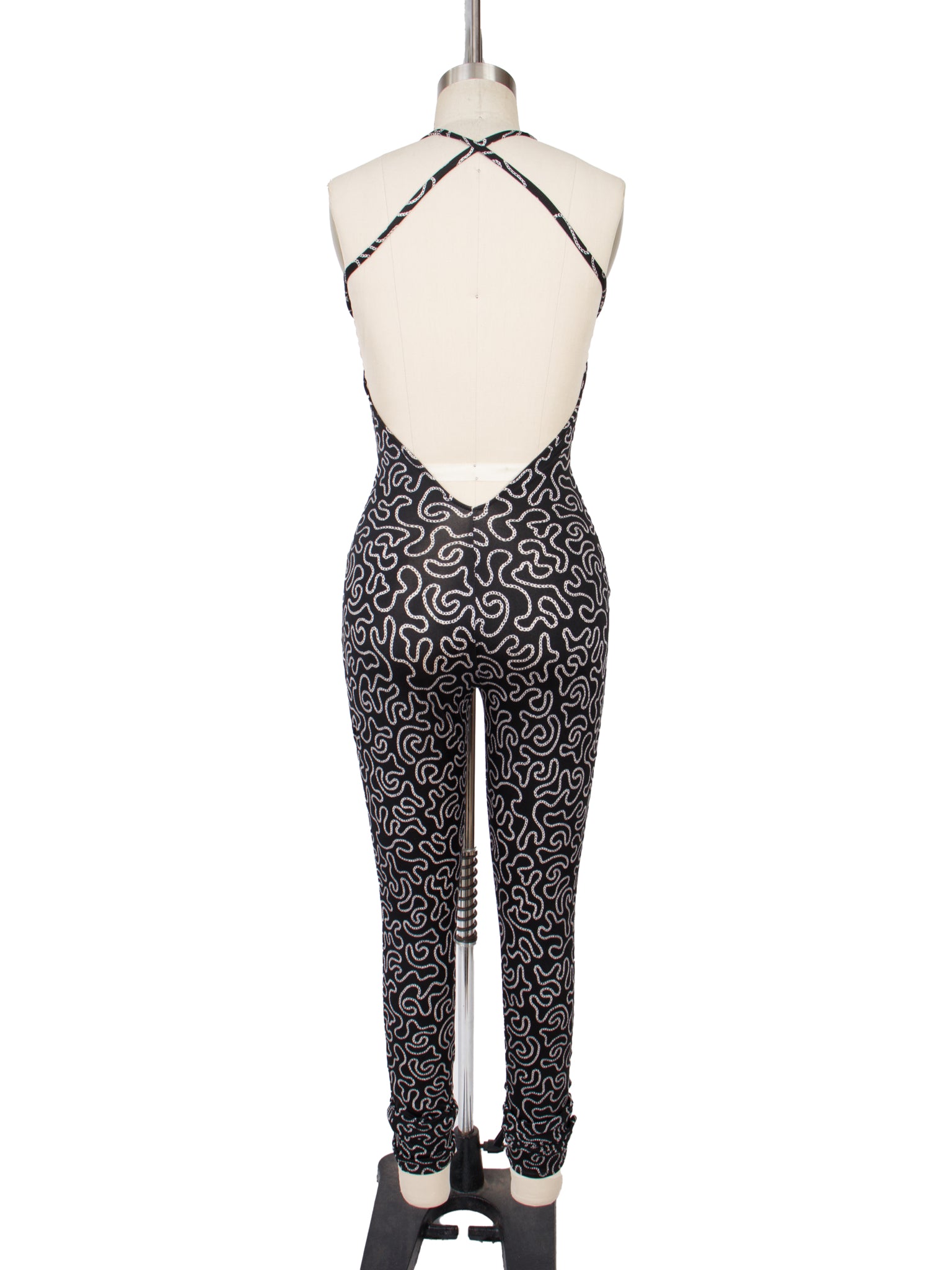 Norma Kamali Squiggle Leotard