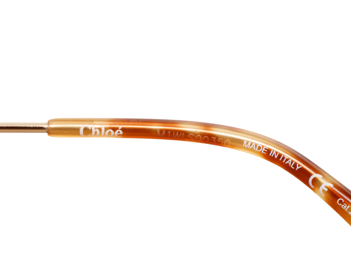 Chloe Heart Cutout Wire Sunglasses